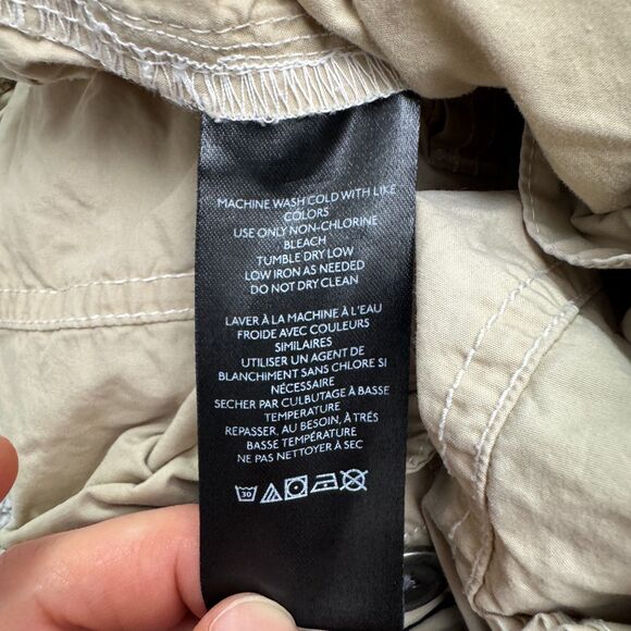 BDG Y2K Baggy Cargo Cropped Pants Womens 34 Brown Tan Cotton Utility Outdoor - Picture 8 of 16